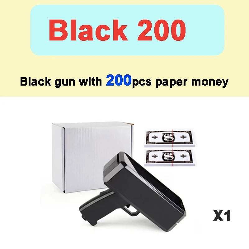 Money Shooter Wedding Party Cash Shooter With Prop Celebration Spray Money Gun Wedding Birthday Bachelor Party Props