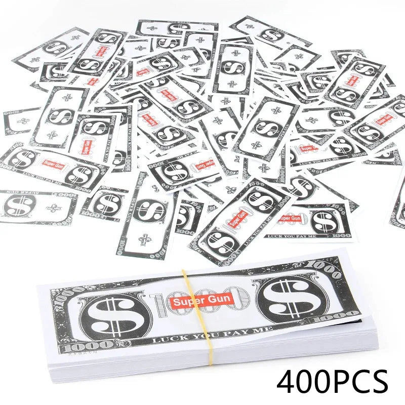 1 Set Handheld Cash Shooter for Wedding Birthday Game Movies Bachelor Props Party Supplies Celebration Spray Money Gun Wholesale