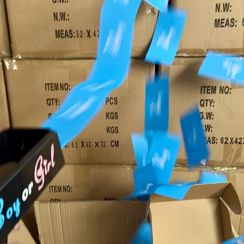 Money gun gender reveal boys or girls birthday wedding party props spray paper confetti cannons salute streamers confetti spray