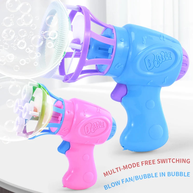Bubble gun Creative Bubble In Bubble Toys Soap bubbles Machine Blower Maker Summer Outdoor party Games toys for kids boys girls