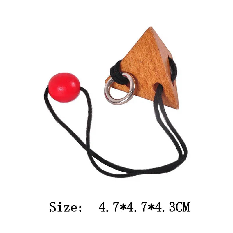 Lu Ban Puzzle Wooden Brain Toys IQ Games Children And Adults Casse Tete Rompecabezas 3D De Madera Juegos De Inteligencia