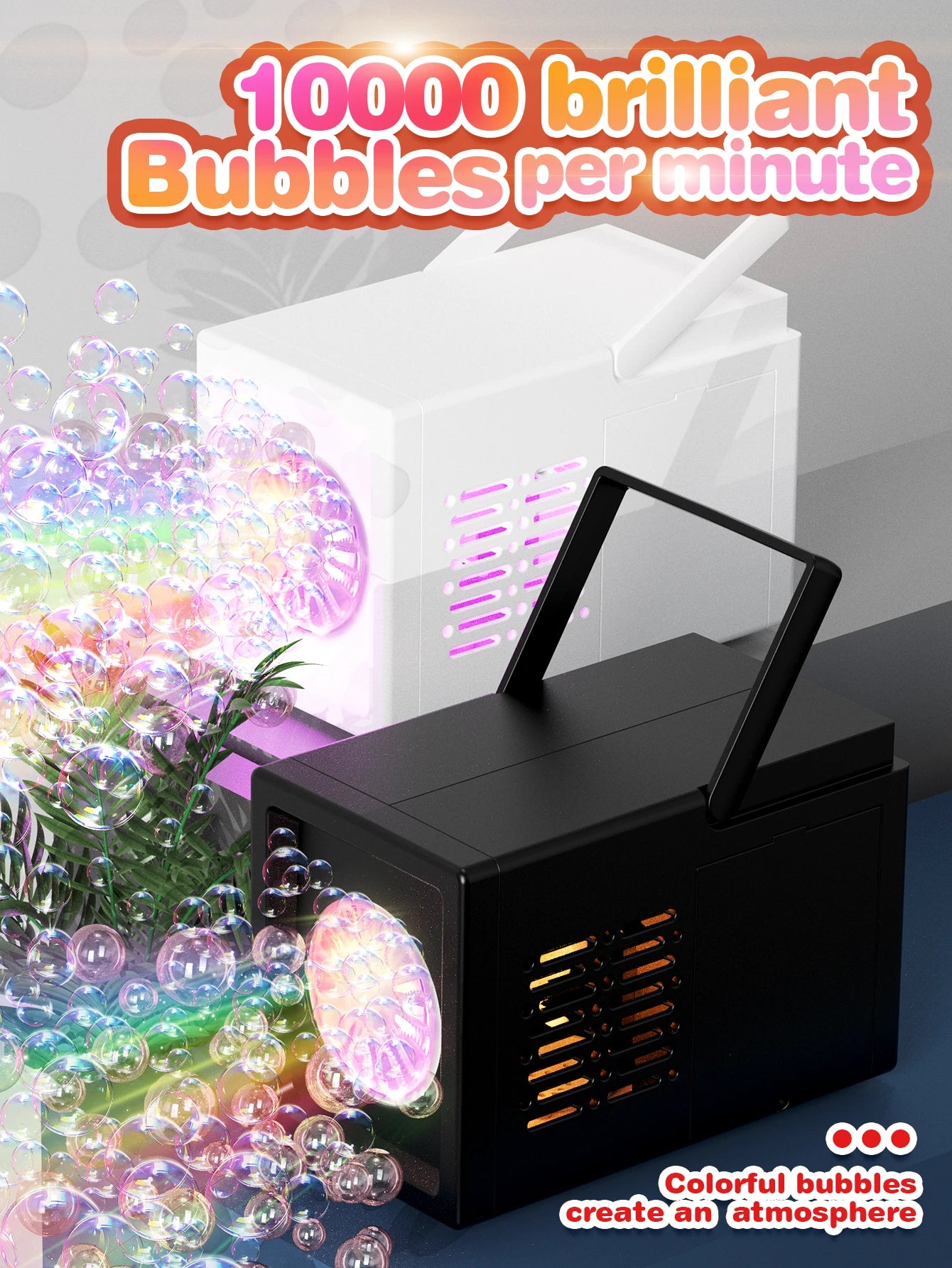 10 hole handheld bubble machine bubble gun Wedding Outdoor children's handheld outdoor toys without battery and bubble water