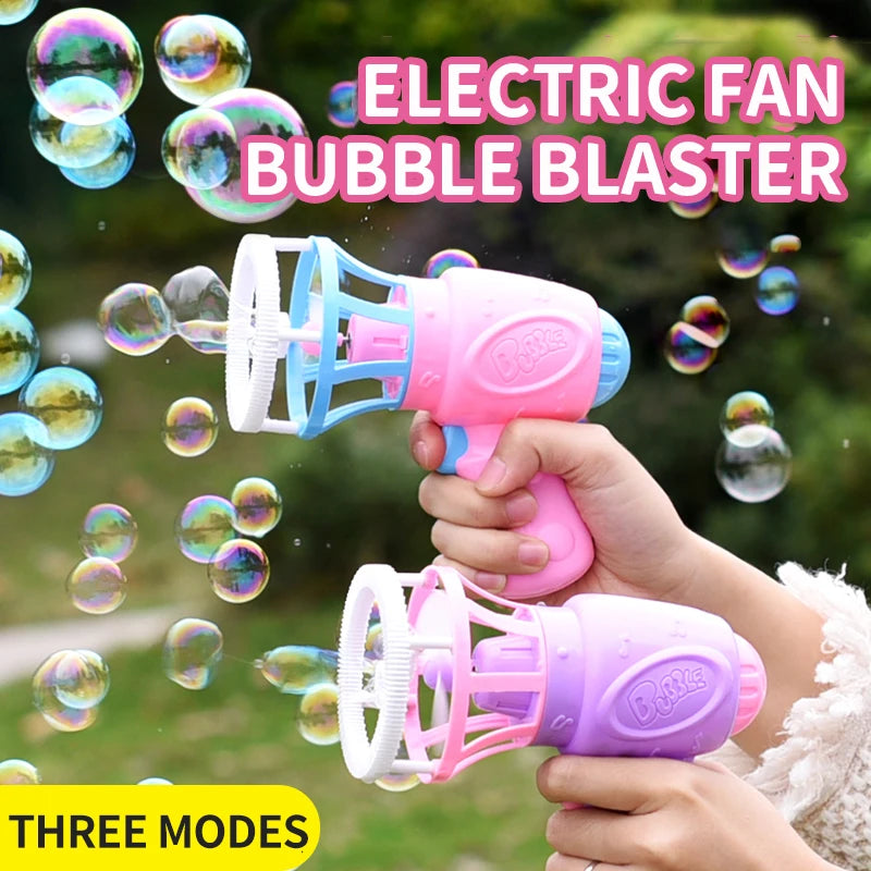 Bubble gun Creative Bubble In Bubble Toys Soap bubbles Machine Blower Maker Summer Outdoor party Games toys for kids boys girls