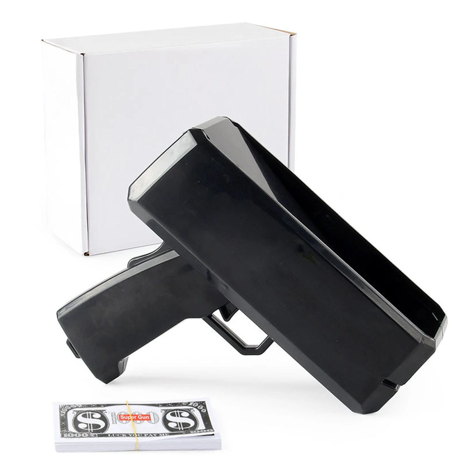 Shoot Money Gun Toy Funny Party Game Banknote Shoot Pistol Paper Money Wedding Birthday Decoration Shooter Throwing Toys Kids