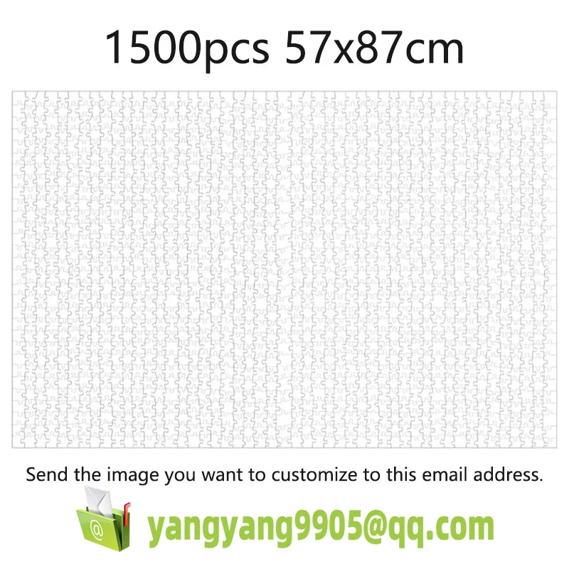 DIY Custom Jigsaw Puzzle Customize Your Own Personalized Picture Puzzle Anniversary Festival Gift Toy 108/200/300/500/1000/1500