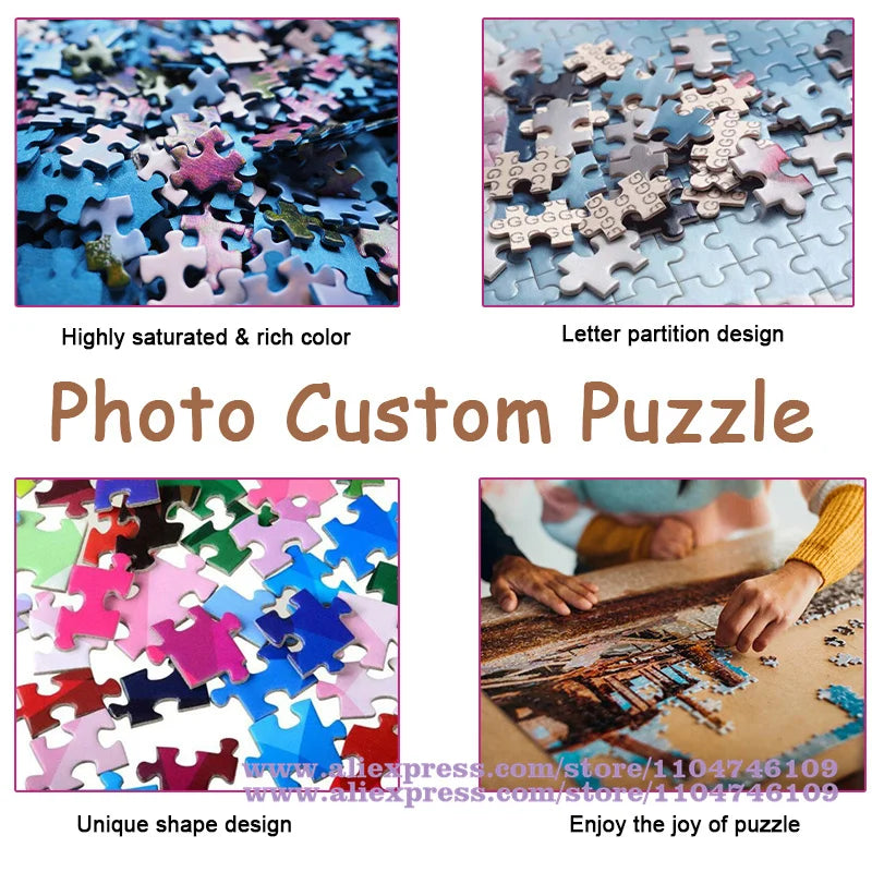Disney Cartoon Character Puzzle Jigsaw 108/200/300/500/1000/1500Pcs Intelligence Puzzles for Kids Home Decor Birthday Gifts
