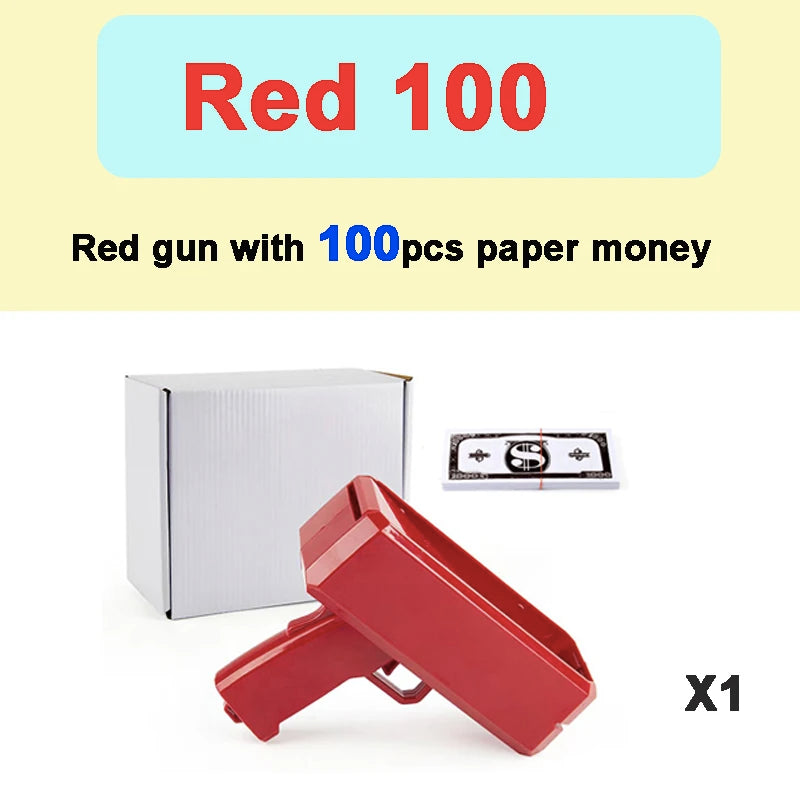 Money Shooter Wedding Party Cash Shooter With Prop Celebration Spray Money Gun Wedding Birthday Bachelor Party Props