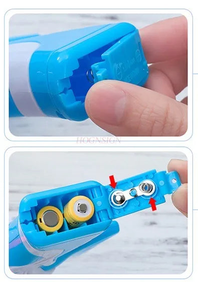 Online celebrity fully automatic bubble blowing water electric bubble blowing machine Children's toy dolphin machine gun