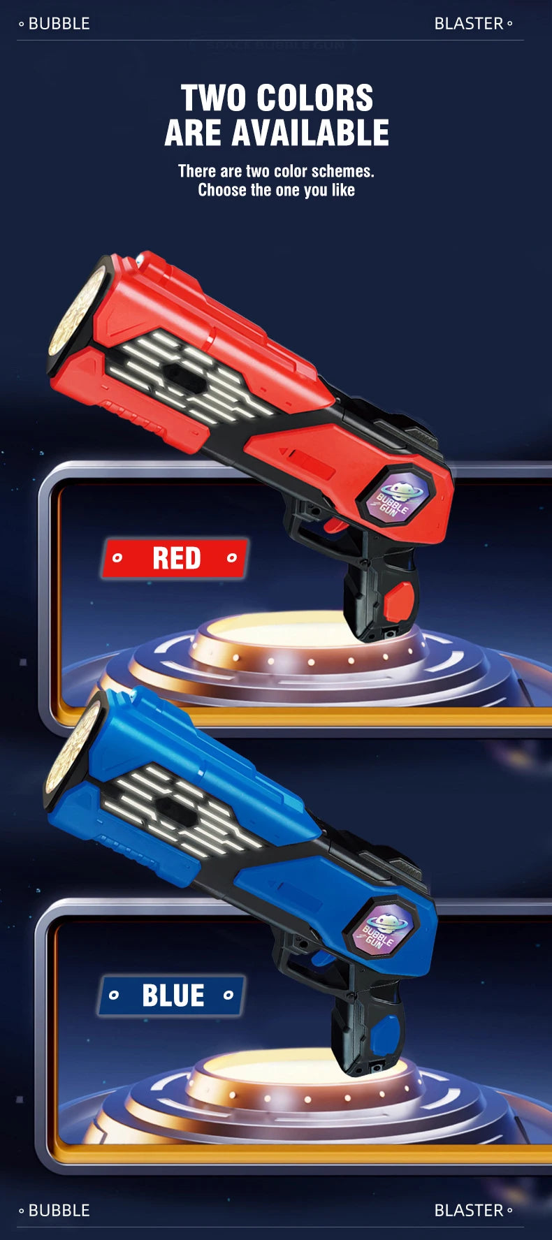 Electric Bubble Gun Automatic Space Soap Bubble Machine Kids Toy Soap Bubble Maker Blower Toys for Novel Children Outdoor Toy