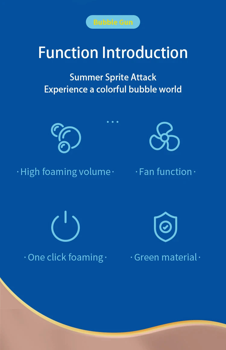 Clearance_Light-Up Bubble Gun - 29-Hole Gatling Blaster for Boys & Girls 6-14 Years Old(Batteries & Bubble Liquid Not Included)_