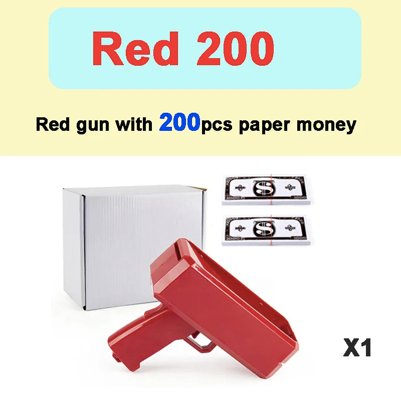 Money Shooter Wedding Party Cash Shooter With Prop Celebration Spray Money Gun Wedding Birthday Bachelor Party Props