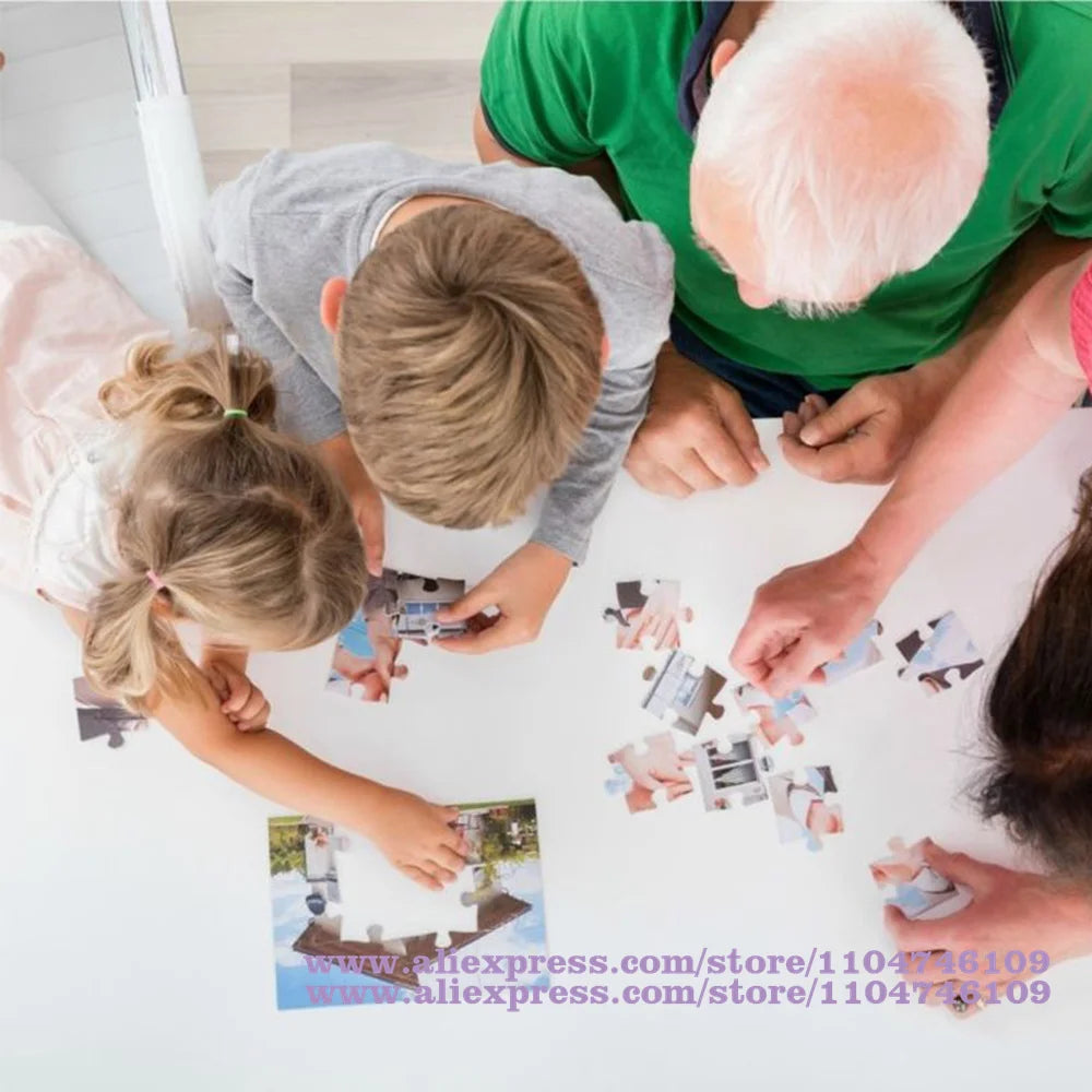 Disney Cartoon Character Puzzle Jigsaw 108/200/300/500/1000/1500Pcs Intelligence Puzzles for Kids Home Decor Birthday Gifts