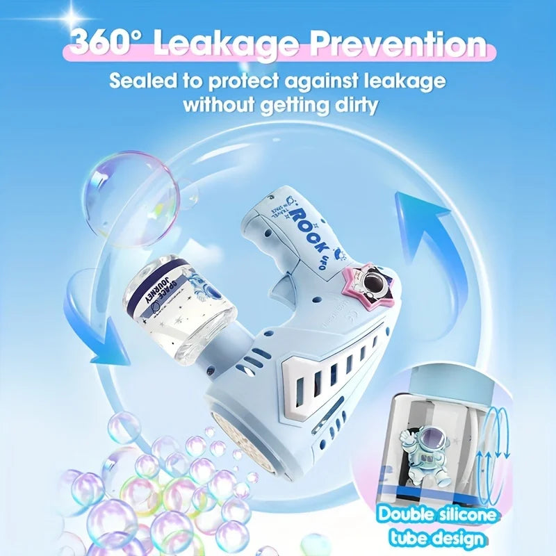 2025 Best-selling Holiday Gift: Astronaut Bubble Machine Gun Gift Box for Children to hold