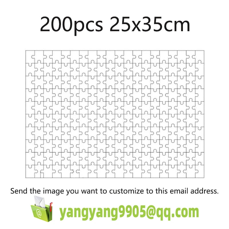 DIY Custom Jigsaw Puzzle Customize Your Own Personalized Picture Puzzle Anniversary Festival Gift Toy 108/200/300/500/1000/1500
