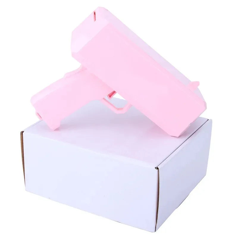 Shoot Money Gun Toy Party Banknote Shoot Pistol Paper Money Shooter Throwing Machine Funny Game Fashion Gift Party Supply Toys