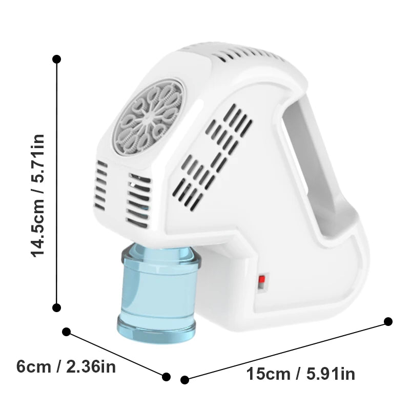 Fully automatic handheld children's bubble toy outdoor wedding party event without battery bubble water