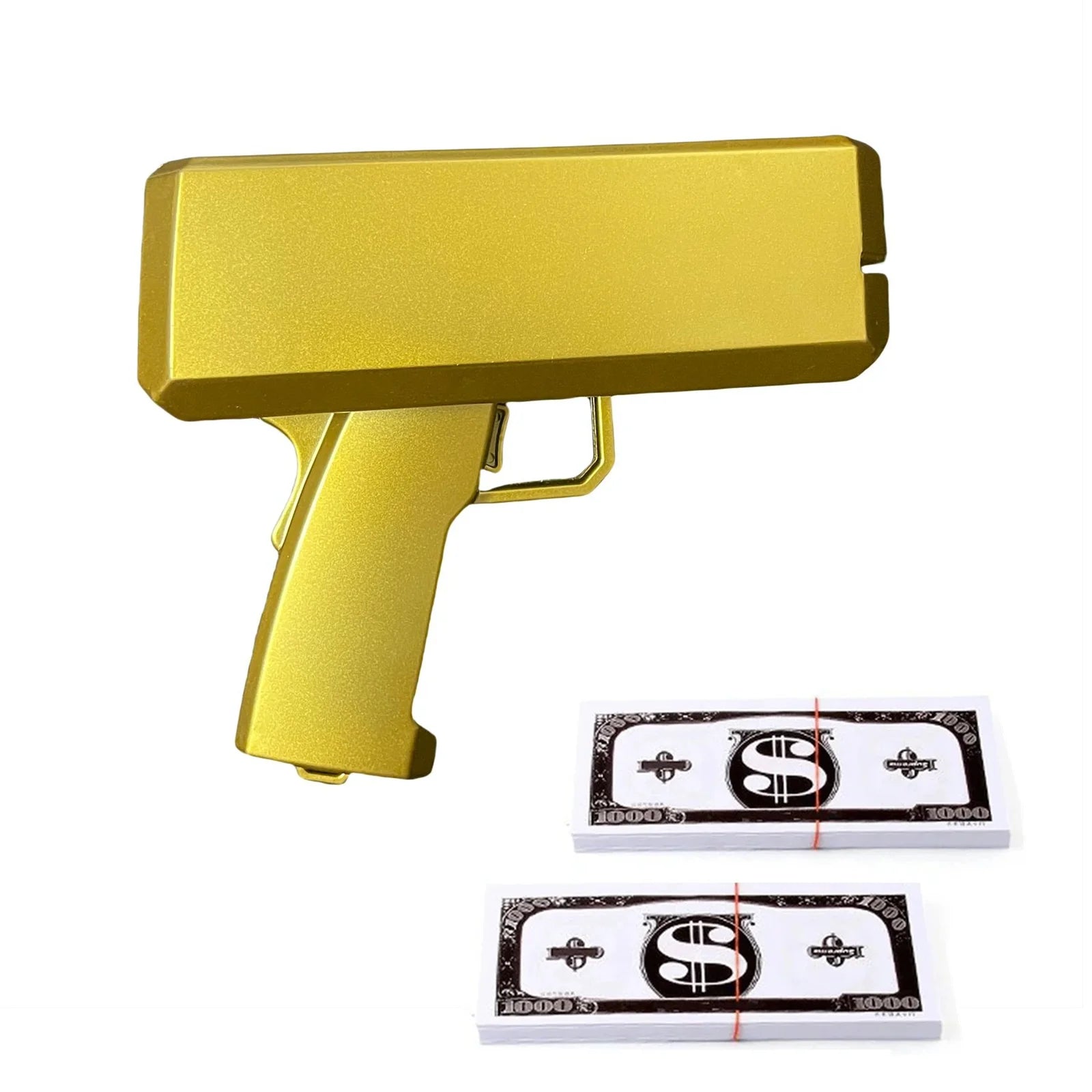 Shoot Money Gun Toy Funny Party Game Banknote Shoot Pistol Paper Money Wedding Birthday Decoration Shooter Throwing Toys Kids