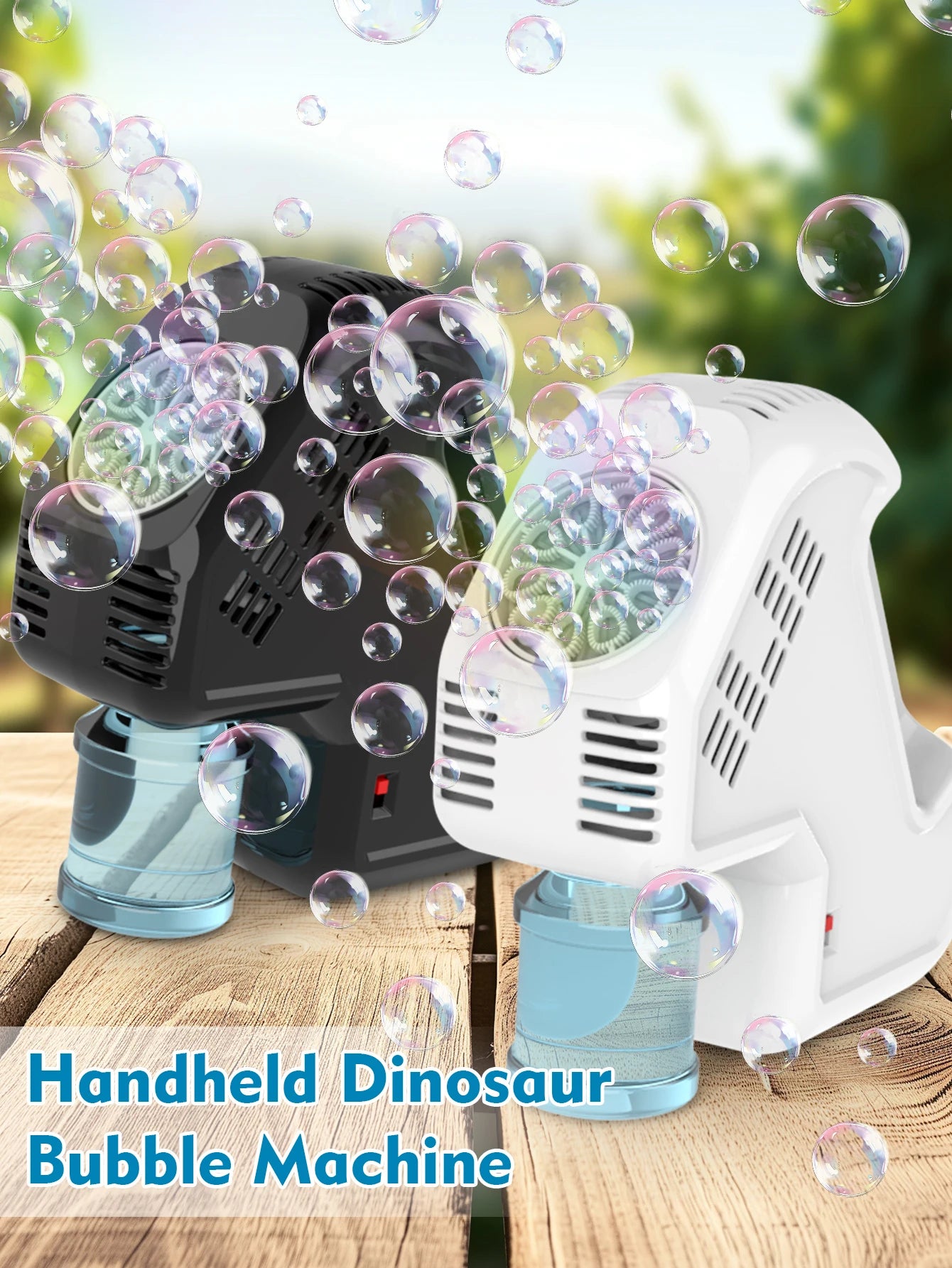Fully automatic handheld children's bubble toy outdoor wedding party event without battery bubble water