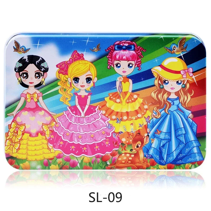 100 Pieces Puzzles for Kids Cartoon Animal Dinosaur Jigsaw Puzzle Montessori Games Children Educational Toys for Boys Girls