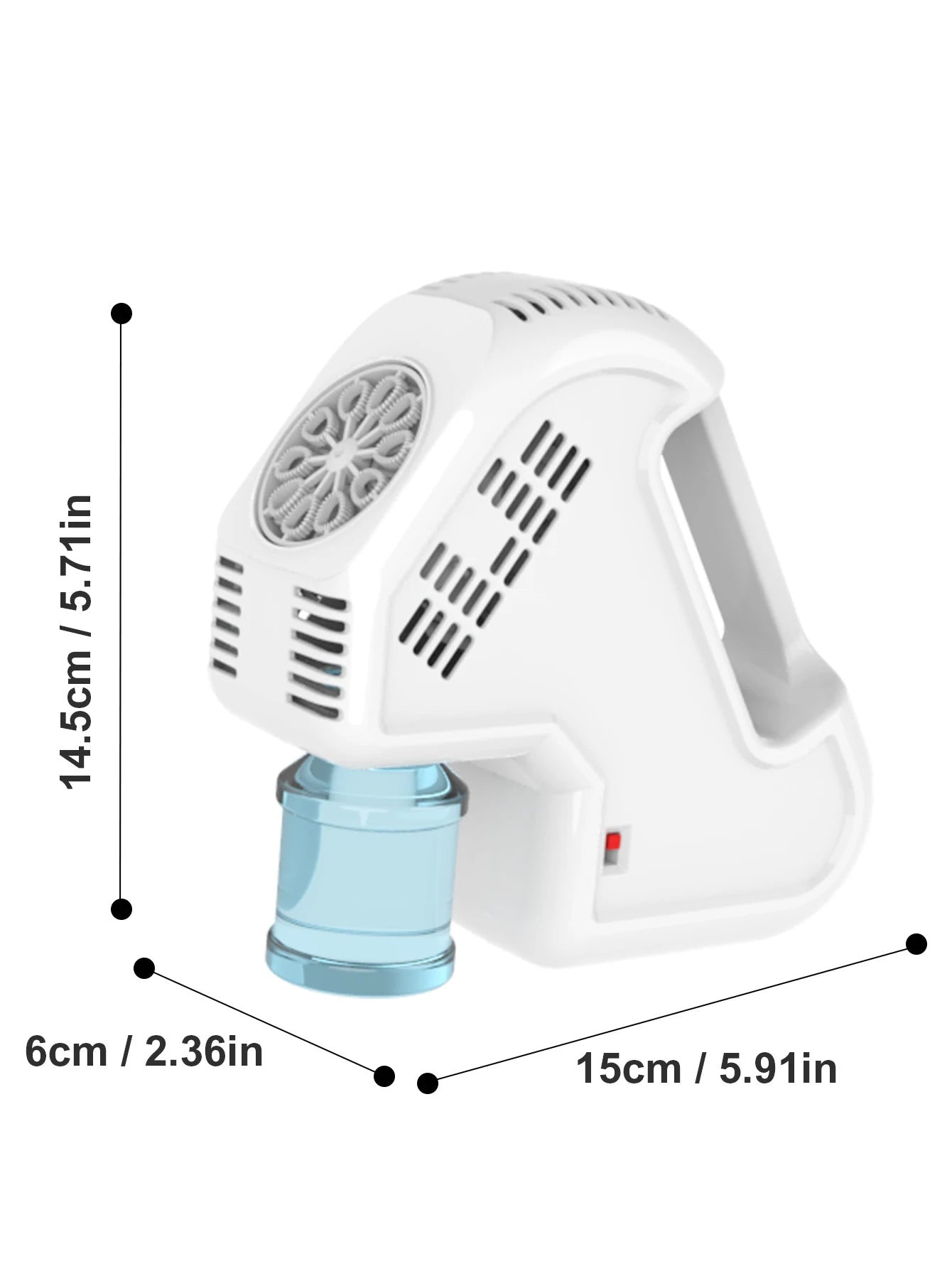 Fully automatic handheld children's bubble toy outdoor wedding party event without battery bubble water