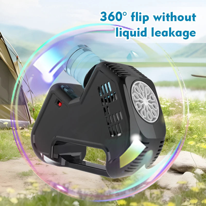 Fully automatic handheld children's bubble toy outdoor wedding party event without battery bubble water