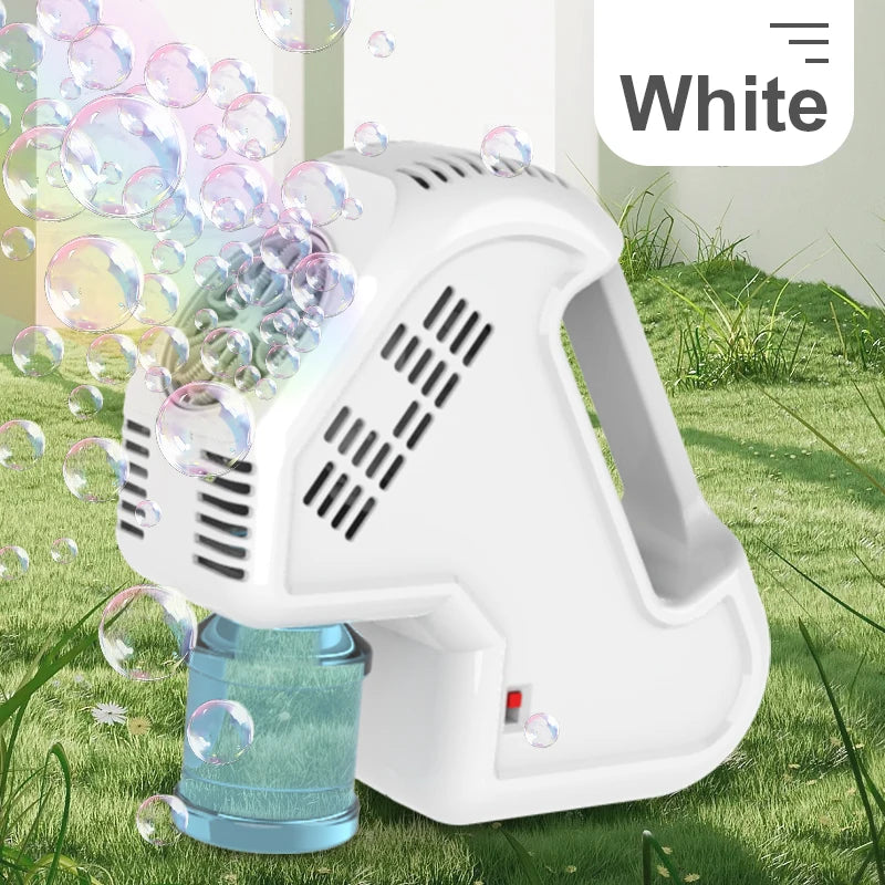 Fully automatic handheld children's bubble toy outdoor wedding party event without battery bubble water