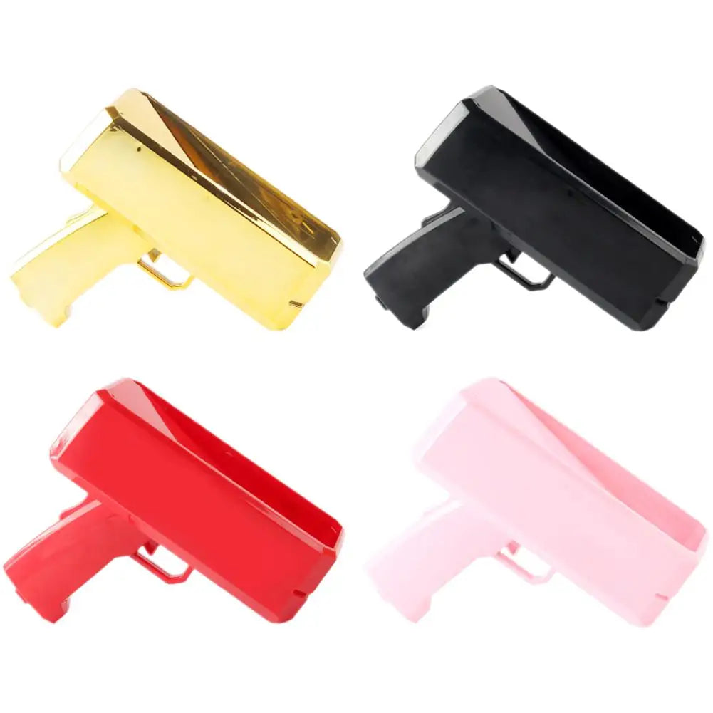 Electric Money Shooter Toy Gun Banknote Gun Shooter Toys Children's Toys Parent-child Interaction Props For Party Game Wedd O5u6