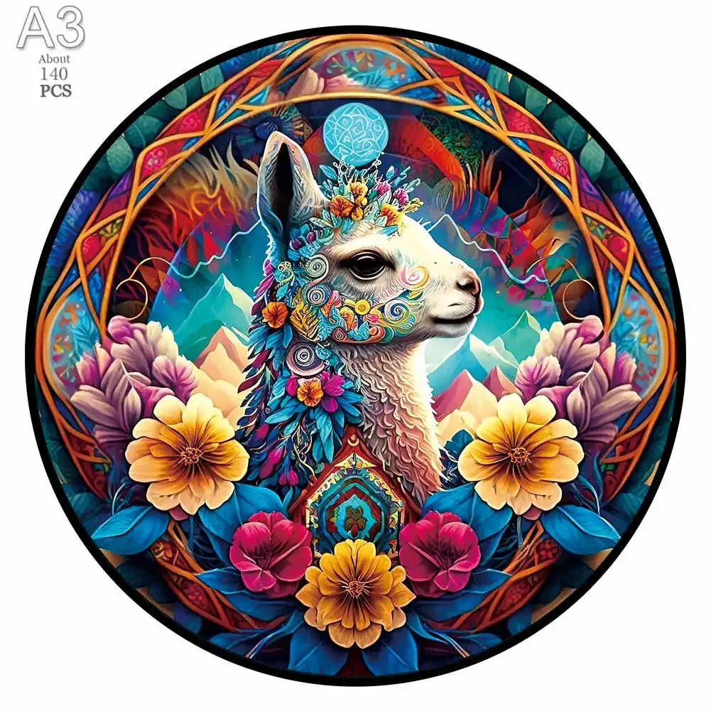 Populal Cat Jigsaw Wooden Puzzle Children'S Puzzle Gifts Unique Family Puzzle Games Wooden Diy Crafts Games