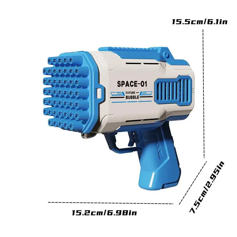32 hole bubble gun toy parent-child interactive game with a large number of bubble toys Bubble gun without battery Bubble water