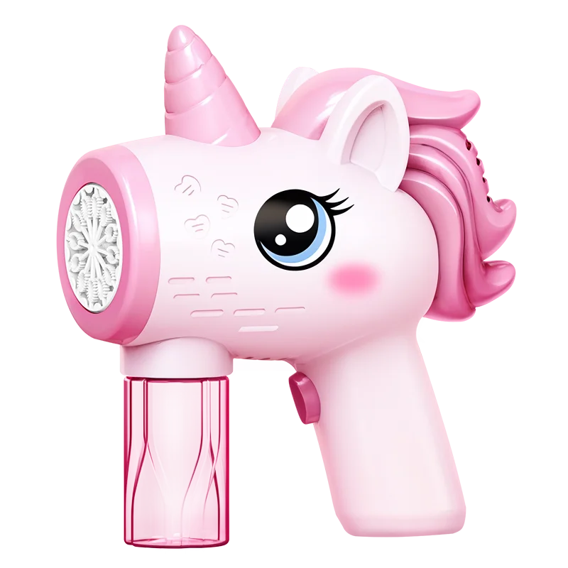 Space Astronauts Fully Automatic Bubble Gun Rocket Bubbles Machine Automatic Blower with Bubble Liquid Toy for Kids Bubble Gift