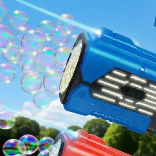 Electric Bubble Gun Automatic Space Soap Bubble Machine Kids Toy Soap Bubble Maker Blower Toys for Novel Children Outdoor Toy