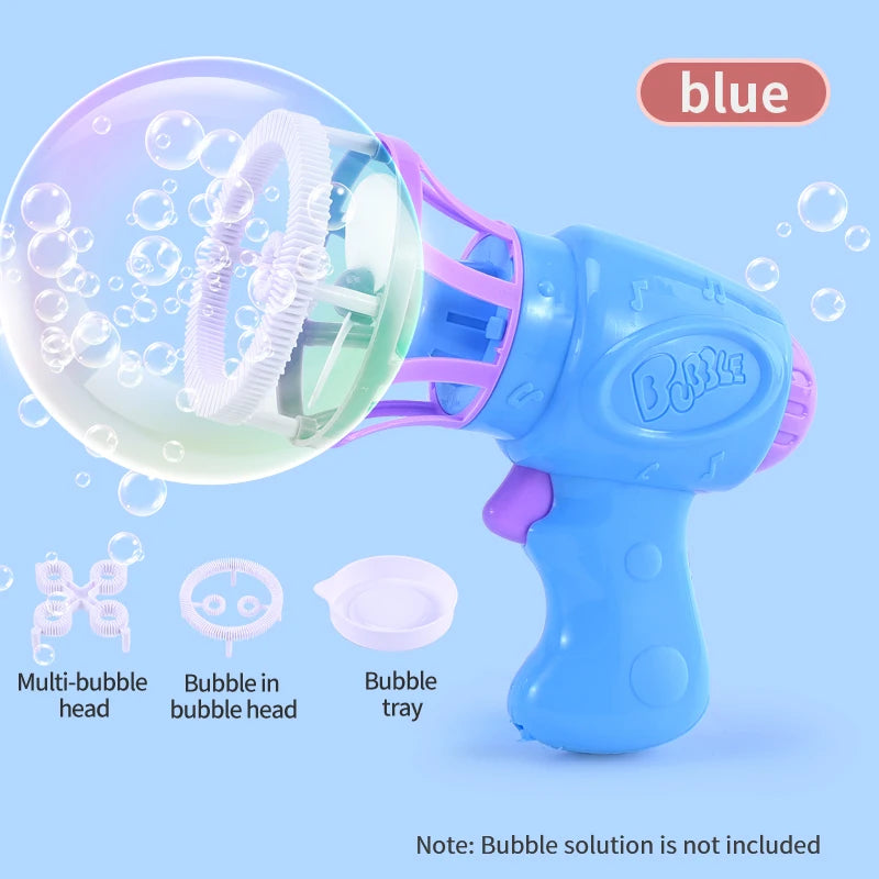 Bubble gun Creative Bubble In Bubble Toys Soap bubbles Machine Blower Maker Summer Outdoor party Games toys for kids boys girls