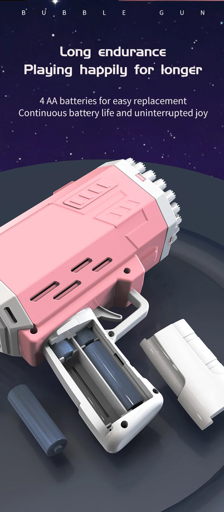 40 Hole Bubble Machine Toy Handheld Porous Bubble Gun/wedding Game/bubble Outdoor Toy (Without Bubble Water)